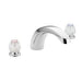 Moen T999 Chateau Two Handle Low Arc Roman Tub Faucet in Chrome