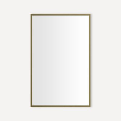 Thin Framed Metal Cabinet, 20" x 30" x 4", Electric Upgrade: Magnetic Strip, Interior Lighting, USB Charging Ports, Elec
