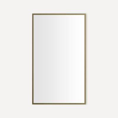 Thin Framed Metal Cabinet, 24" x 40" x 4", Slow-Close Hinges