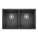 BLANCO 516322 Precis Equal Double Bowl Kitchen Sink - Anthracite
