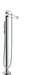 hansgrohe Metris Freestanding Tub Filler Trim with 1.75 GPM Handshower