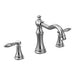 Moen TS22103 Weymouth Two Handle High Arc Roman Tub Faucet in Chrome