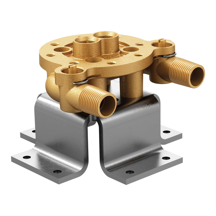 Moen M-Pact TS50110 Single riser concrete mounting kit