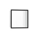 hansgrohe XtraStoris Individual Wall Niche Matte White with Design Frame 12"x 12"x 4"