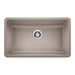 BLANCO 441297 Precis Super Single Bowl Kitchen Sink - Truffle