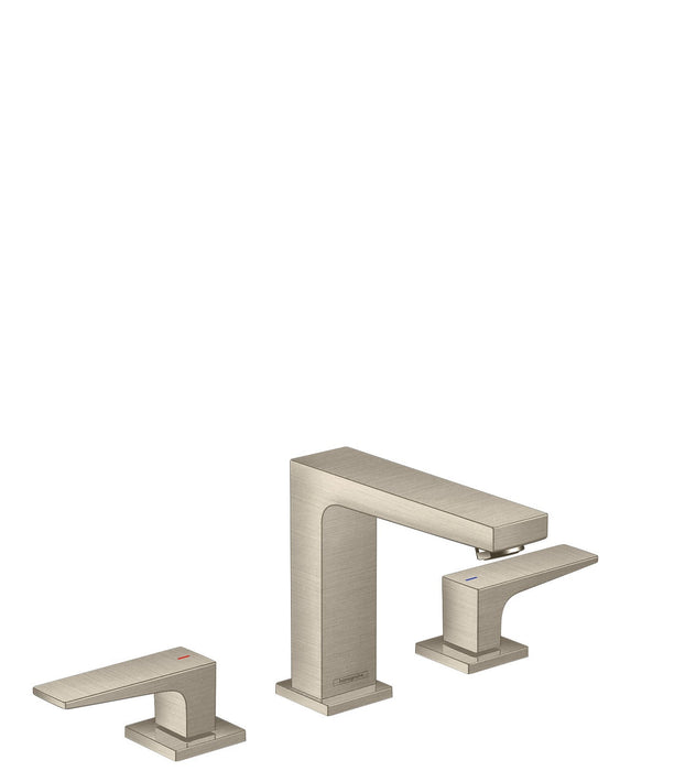 hansgrohe Metropol Widespread Faucet 110 with Lever Handles, 1.2 GPM