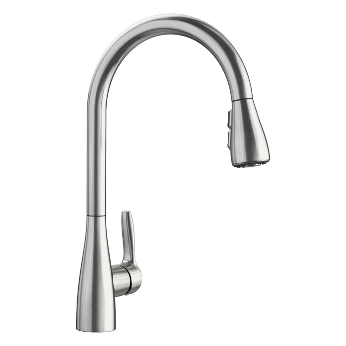 BLANCO 442208 Atura Pull-Down Kitchen Faucet 1.5 GPM - PVD Steel