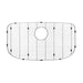 BLANCO 230966 Stainless Steel Bottom Grid for Valea 32" Sinks