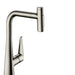 hansgrohe Talis Select S HighArc Kitchen Faucet, 2-Spray Pull-Out, 1.75 GPM