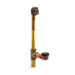 KOHLER K-7167 Clearflo 2" adjustable pop-up drain with high volume and tailpiece