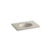 KOHLER K-2796-8 Ceramic/Impressions 31" Vitreous china vanity top with integrated oval sink