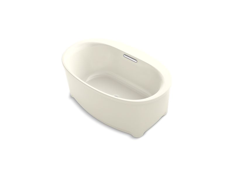 KOHLER 5701-96 Underscore Oval 60" X 36" Freestanding Bath in Biscuit