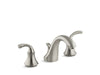 KOHLER K-10272-4 Fort?? Widespread bathroom sink faucet with sculpted lever handles