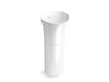 KOHLER 20701-0 Veil Pedestal Bathroom Sink in White
