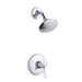 KOHLER TS5320-4-CP Refinia Rite-Temp Shower Trim With 2.5 Gpm Showerhead in Polished Chrome