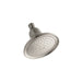 KOHLER K-10391-AK Devonshire 2.5 gpm single-function showerhead with Katalyst air-induction technology