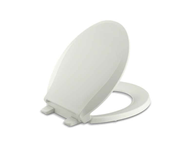 KOHLER K-4639 Cachet Quiet-Close round-front toilet seat
