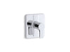 KOHLER TS10448-4-CP Singulier Rite-Temp(R) Valve Trim With Lever Handle in Polished Chrome