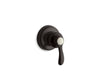 KOHLER T12189-4-2BZ Fairfax Valve Trim For Transfer Valve With Lever Handle, Requires Valve in Oil-Rubbed Bronze