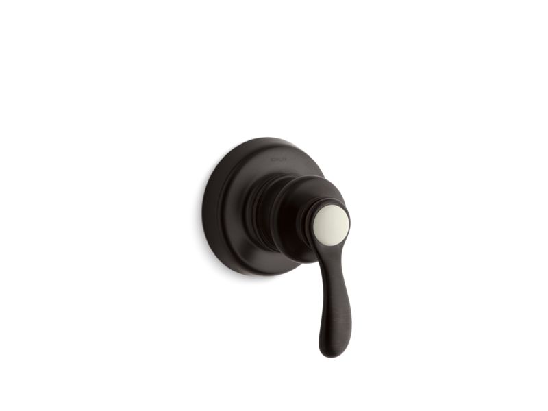 KOHLER T12189-4-2BZ Fairfax Valve Trim For Transfer Valve With Lever Handle, Requires Valve in Oil-Rubbed Bronze