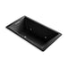 KOHLER K-1173-GVBCW-7 Underscore Rectangle 66" x 36" drop-in VibrAcoustic + BubbleMassage(TM) Air Bath with Bask(TM) heated surface and chromatherapy