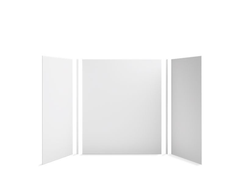 KOHLER 97619-0 Choreograph 60" X 36" X 72" Shower Wall Kit in White