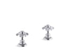KOHLER K-98068-3M Artifacts Prong bathroom sink faucet handles