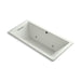 KOHLER K-1822-GCW-NY Underscore Rectangle 66" x 32" drop-in BubbleMassage(TM) Air Bath with reversible drain and Bask(TM) heated surface