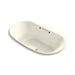 KOHLER K-5718-GW-96 Underscore Oval 72" x 42" drop-in BubbleMassage(TM) Air Bath with Bask heated surface