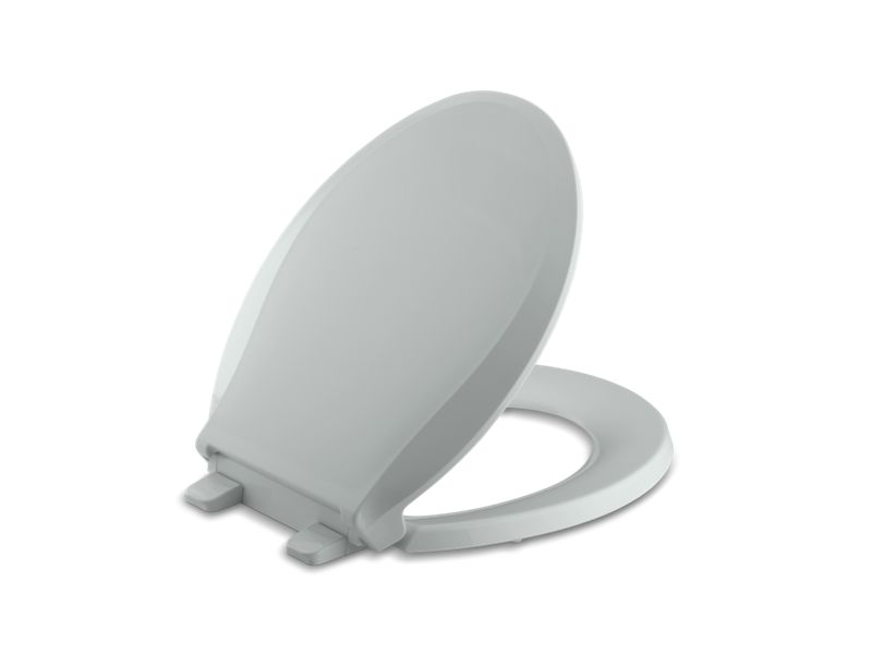 KOHLER K-4639 Cachet Quiet-Close round-front toilet seat