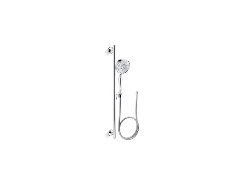 KOHLER K-22176 Bancroft 2.5 gpm multifunction handshower kit with Katalyst air-induction technology