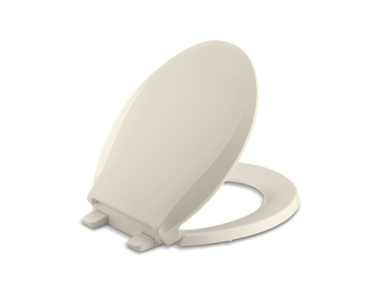 KOHLER K-4639 Cachet Quiet-Close round-front toilet seat