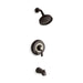 KOHLER TS12007-4S-2BZ Fairfax Rite-Temp(R) Bath And Shower Valve Trim With Lever Handle, Slip-Fit Spout And 2.5 Gpm Showerhead in Oil-Rubbed Bronze