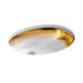 KOHLER K-14174-PD-0 Laureate Caxton Oval Undermount bathroom sink