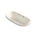 KOHLER K-5716-GW-96 Underscore Oval 66" x 36" drop-in BubbleMassage(TM) Air Bath with Bask(TM) heated surface