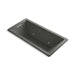 KOHLER K-1822-GCW-58 Underscore Rectangle 66" x 32" drop-in BubbleMassage(TM) Air Bath with reversible drain and Bask(TM) heated surface
