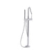 KOHLER T97344-4-CP Stillness Floor-Mount Bath Filler Trim With Handshower in Polished Chrome