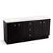 KOHLER K-99512-TK-1WU Jacquard 72" bathroom vanity cabinet with toe kick, 4 doors and 3 drawers