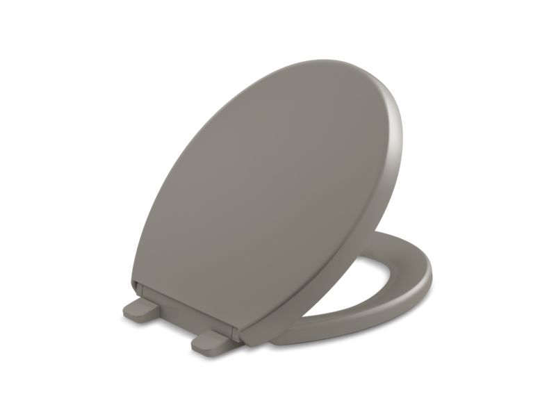 KOHLER K-4009 Reveal Quiet-Close round-front toilet seat