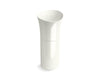 KOHLER 20701-N-NY Veil Pedestal Bathroom Sink Without Overflow in Dune