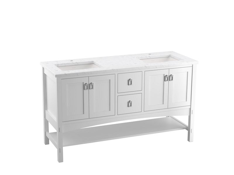 KOHLER K-99559 Marabou 60" bathroom vanity cabinet