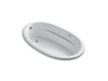 KOHLER K-1164-G-0 Sunward 72" x 42" drop-in BubbleMassage(TM) Air Bath