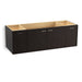 KOHLER K-99546-SD-1WK Jute 60" wall-hung bathroom vanity cabinet with 2 doors and 2 drawers, split top drawer