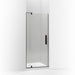 KOHLER K-707501-L Revel Pivot shower door, 70" H x 27-5/16 - 31-1/8" W, with 5/16" thick Crystal Clear glass