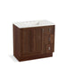 KOHLER K-99533-TKR-1WE Poplin 36" bathroom vanity cabinet with toe kick, 1 door and 3 drawers on right
