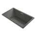 KOHLER K-1174-H2-58 Underscore Rectangle 72" x 42" drop-in whirlpool with heater without jet trim and with center drain