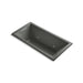 KOHLER K-1167-GVBCW-58 Underscore Rectangle 60" x 30" drop-in VibrAcoustic + BubbleMassage Air Bath with Bask(TM) heated surface and chromatherapy
