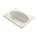 KOHLER K-1112-H-96 Windward 60" x 42" drop-in whirlpool with heater