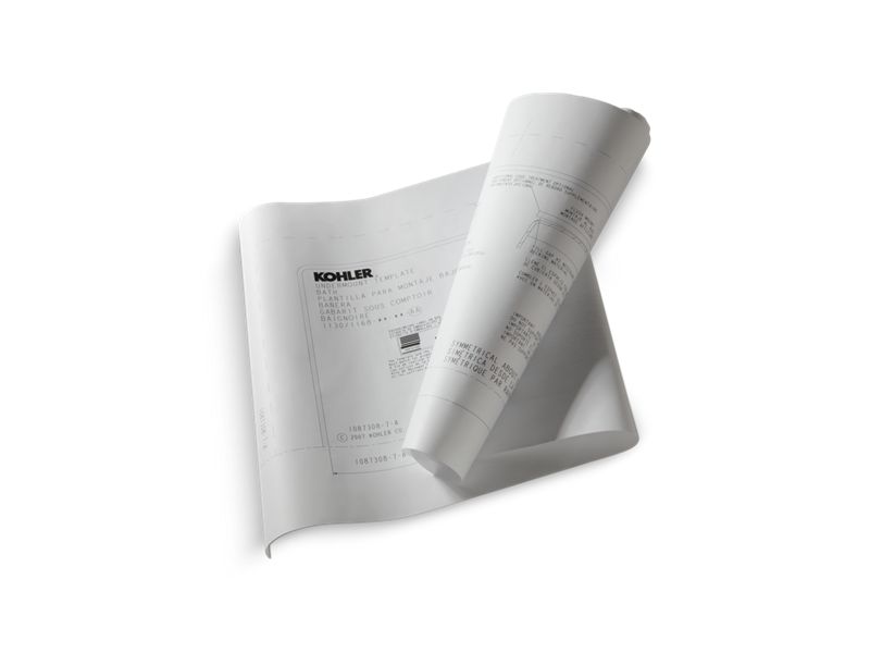 KOHLER 589-NA Purist Undermount Installation Kit For Use With Purist Baths And Whirlpools