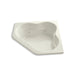 KOHLER K-1160-CD-96 Tercet 60" x 60" drop-in whirlpool center drain and custom pump location